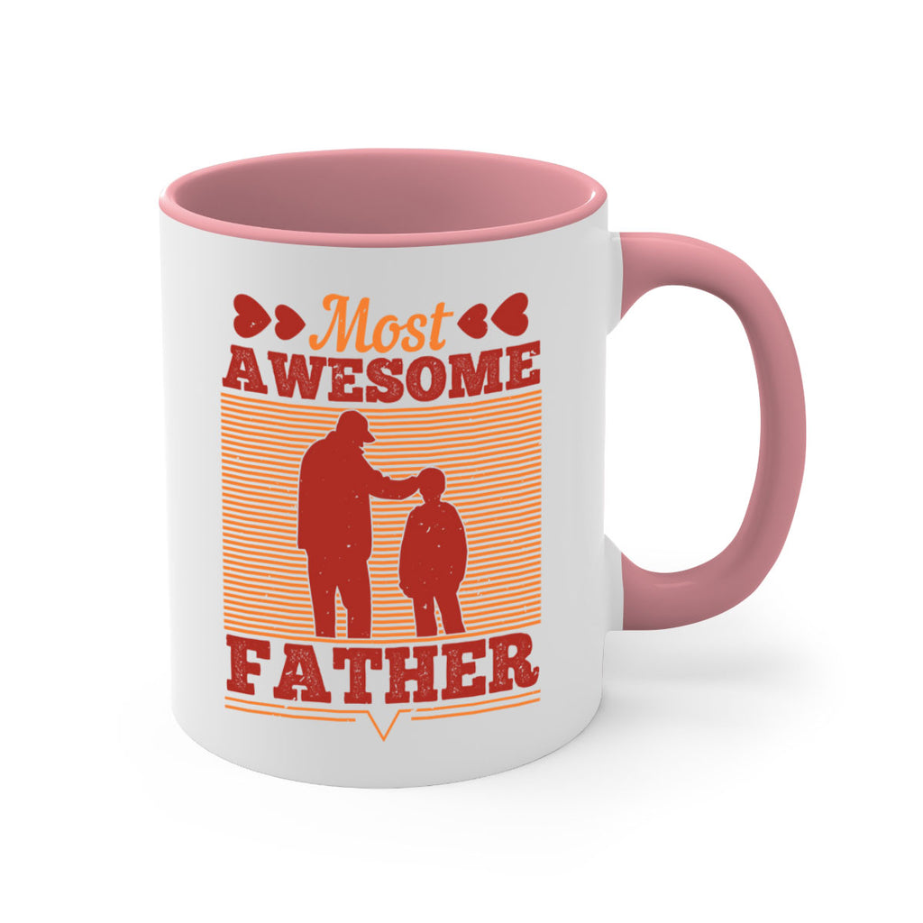most awesome father 186#- fathers day-Mug / Coffee Cup