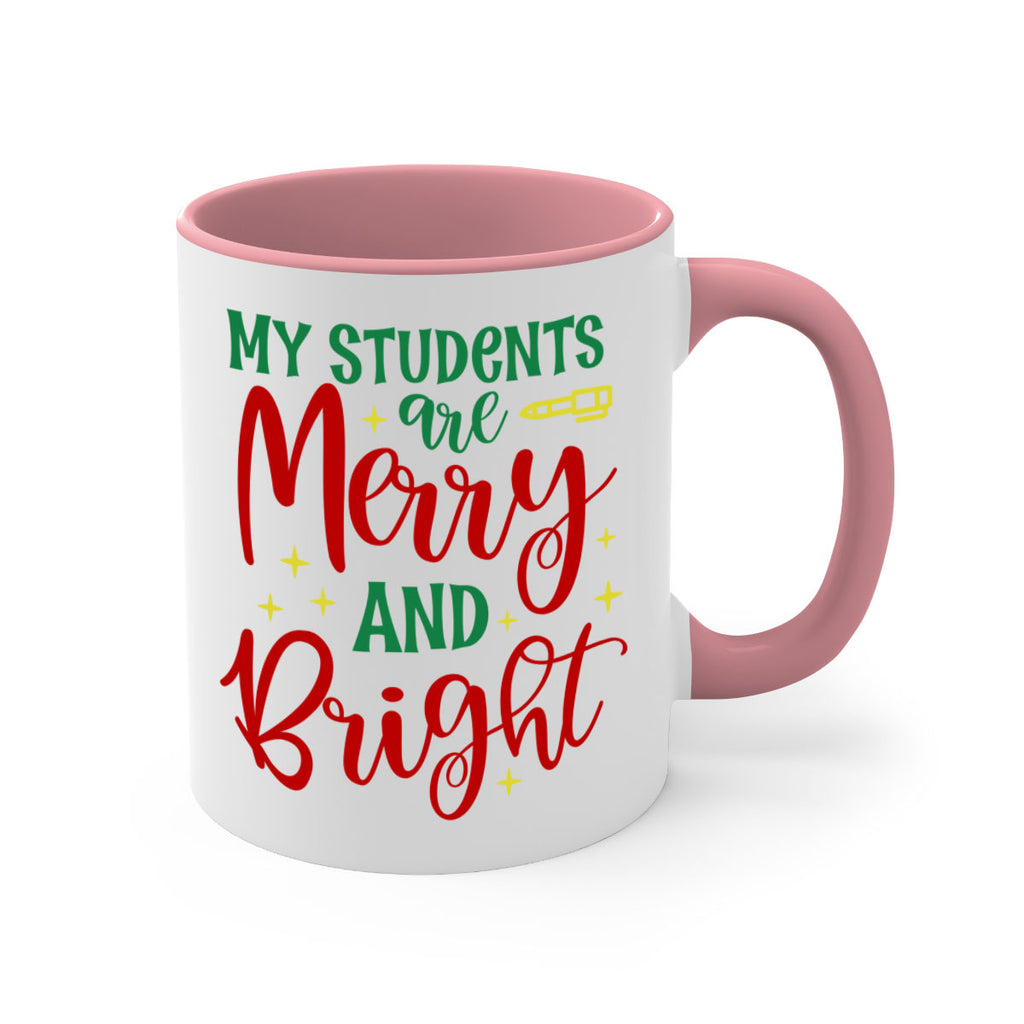 my students are merry and bright style 530#- christmas-Mug / Coffee Cup