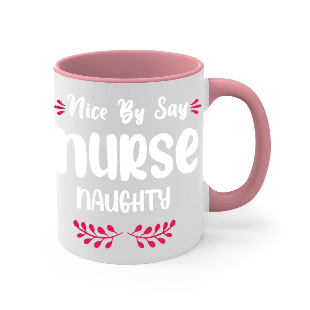 nice by say nurse naughty style 539#- christmas-Mug / Coffee Cup