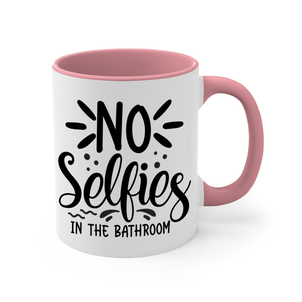 no selfies in the bathroom 64#- bathroom-Mug / Coffee Cup