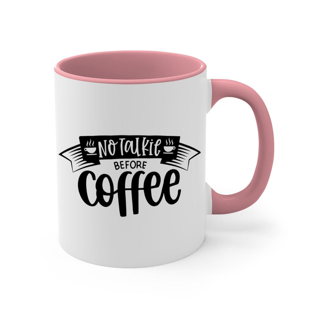 no talkie before coffee 58#- coffee-Mug / Coffee Cup