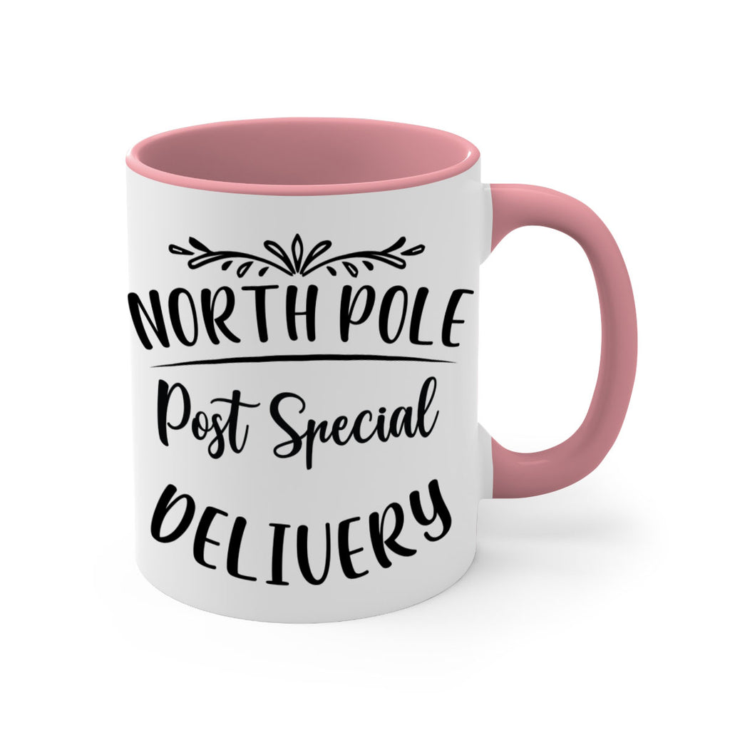 north pole post special delivery style 545#- christmas-Mug / Coffee Cup