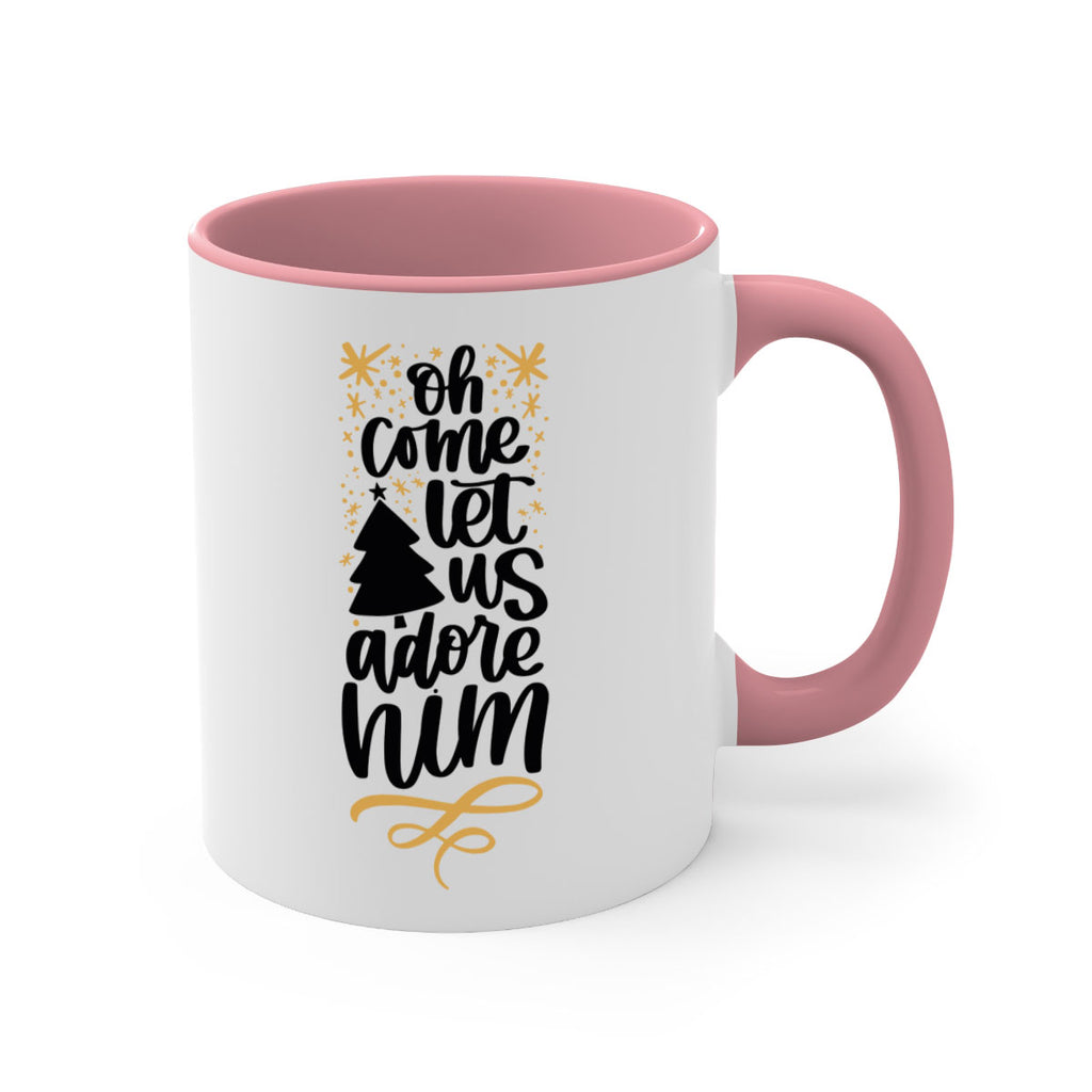 oh come let us adore him gold 72#- christmas-Mug / Coffee Cup