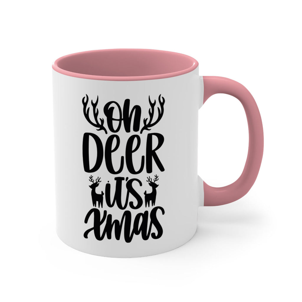 oh deer its xmas gold 69#- christmas-Mug / Coffee Cup