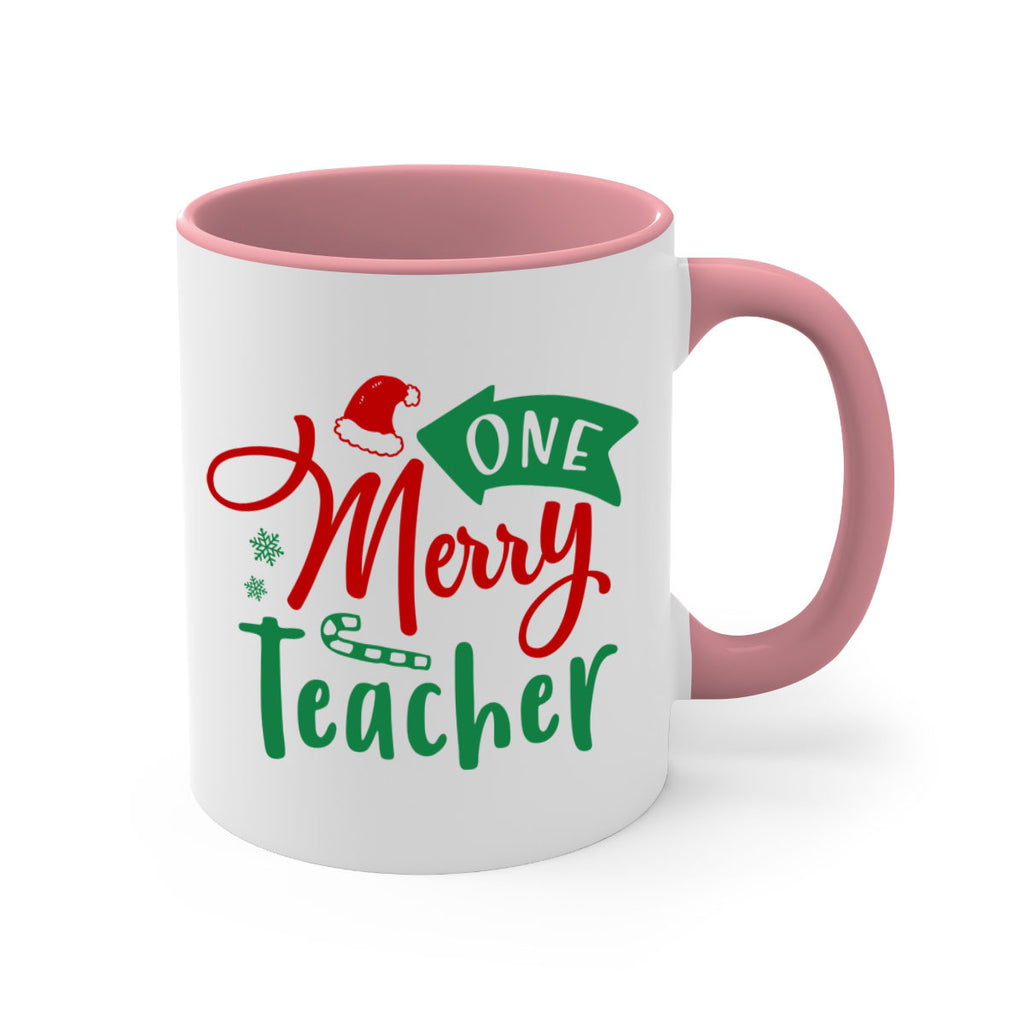 one merry teacher style 575#- christmas-Mug / Coffee Cup