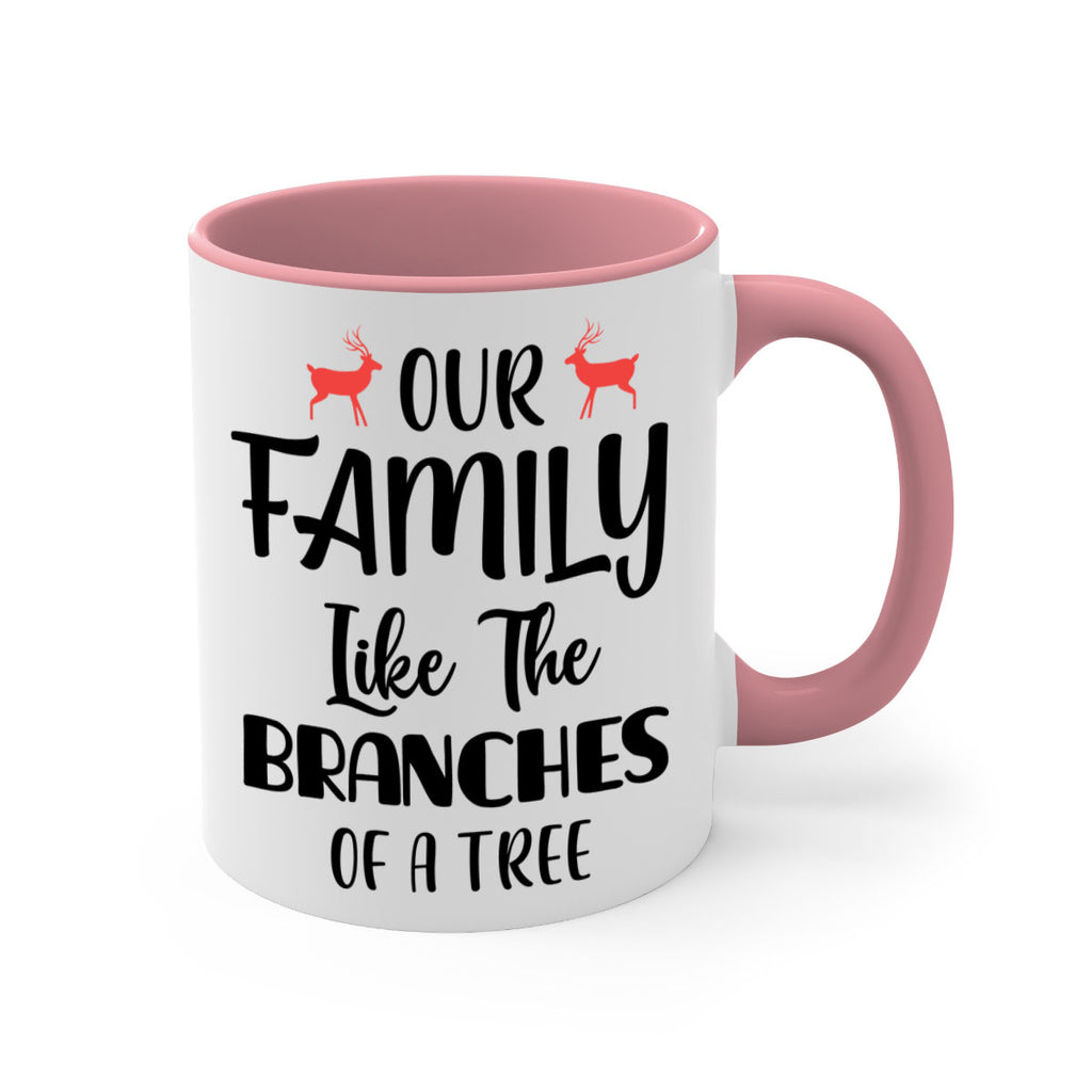 our family like the branches of a tree style 578#- christmas-Mug / Coffee Cup