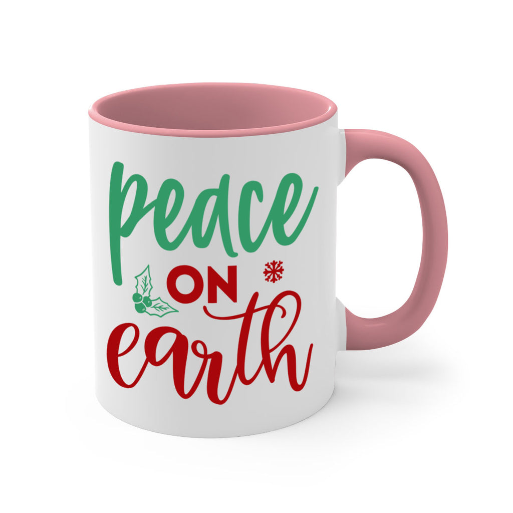 peace on earth style 584#- christmas-Mug / Coffee Cup