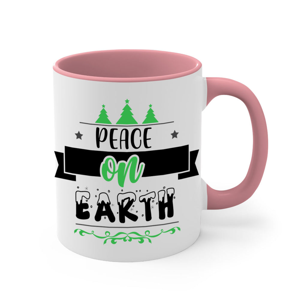 peace on earth style 585#- christmas-Mug / Coffee Cup