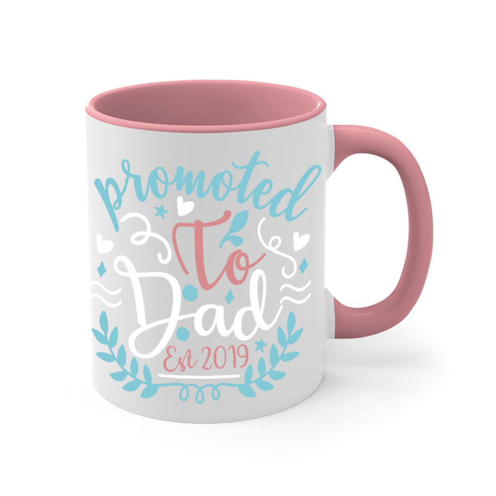 promoted to dad est 10#- fathers day-Mug / Coffee Cup