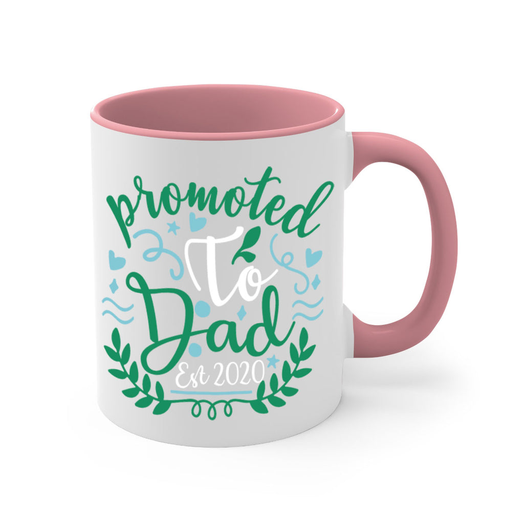 promoted to dad est 8#- fathers day-Mug / Coffee Cup