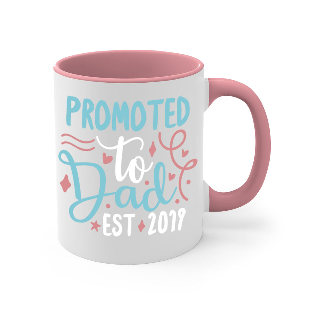 promoted to dad est 9#- fathers day-Mug / Coffee Cup