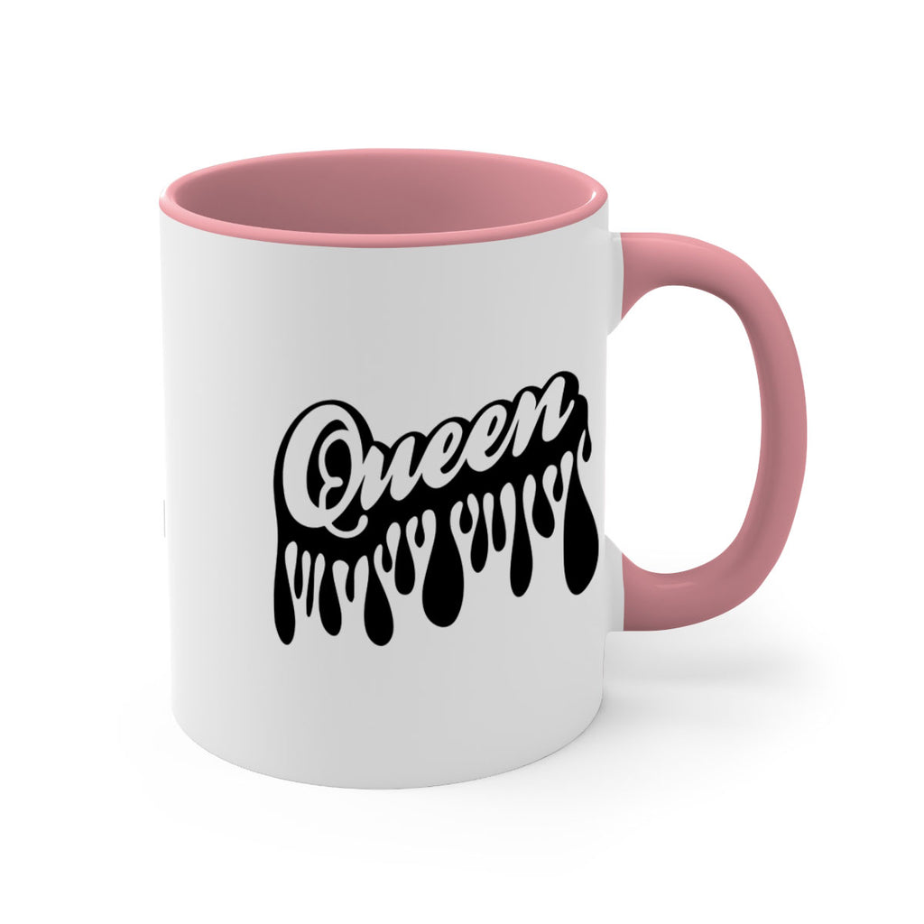 queen- black words - phrases-Mug / Coffee Cup