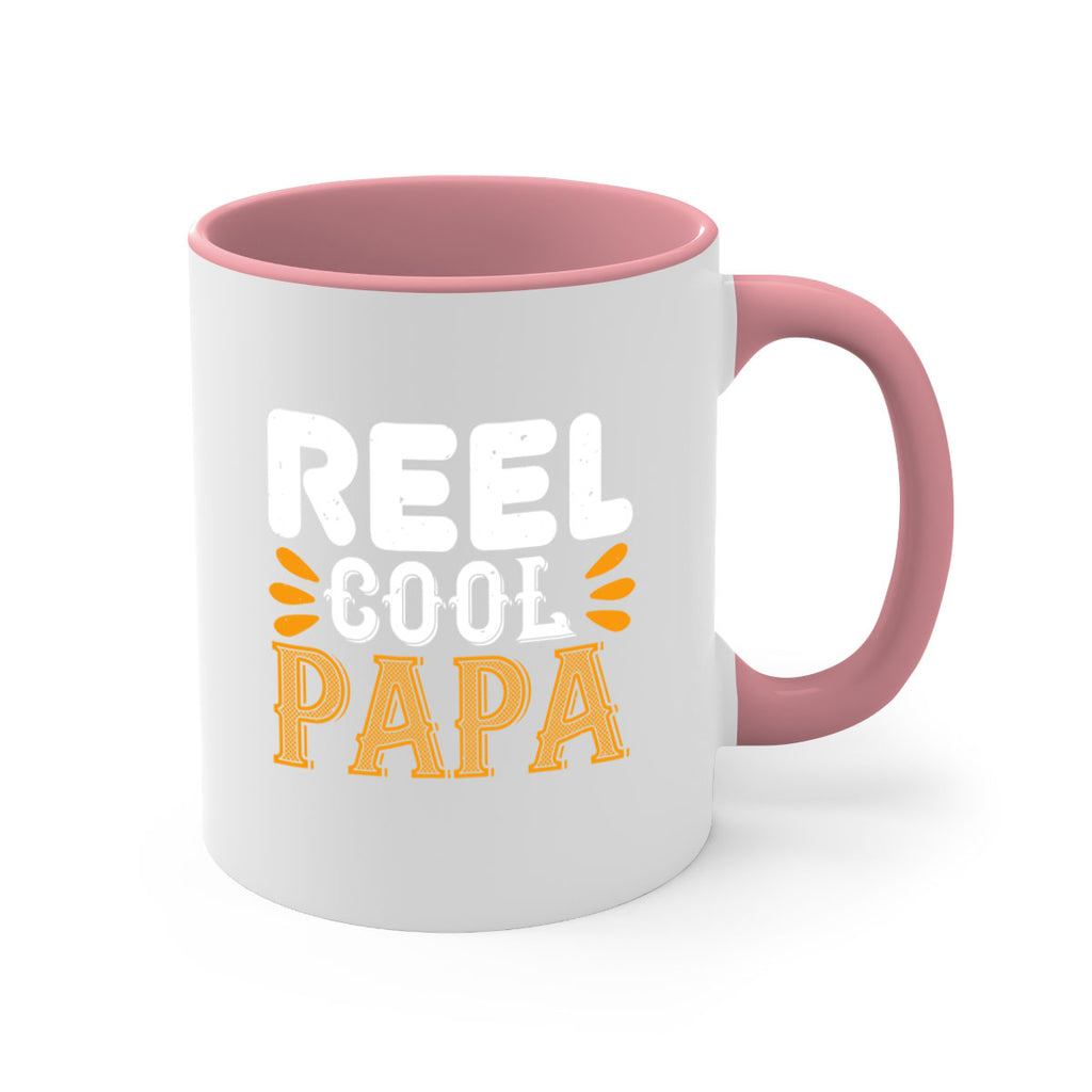 reel cool papa 12#- grandpa-Mug / Coffee Cup