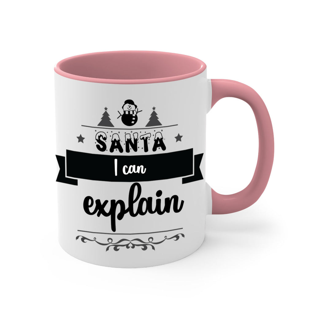 santa i can explain style 604#- christmas-Mug / Coffee Cup