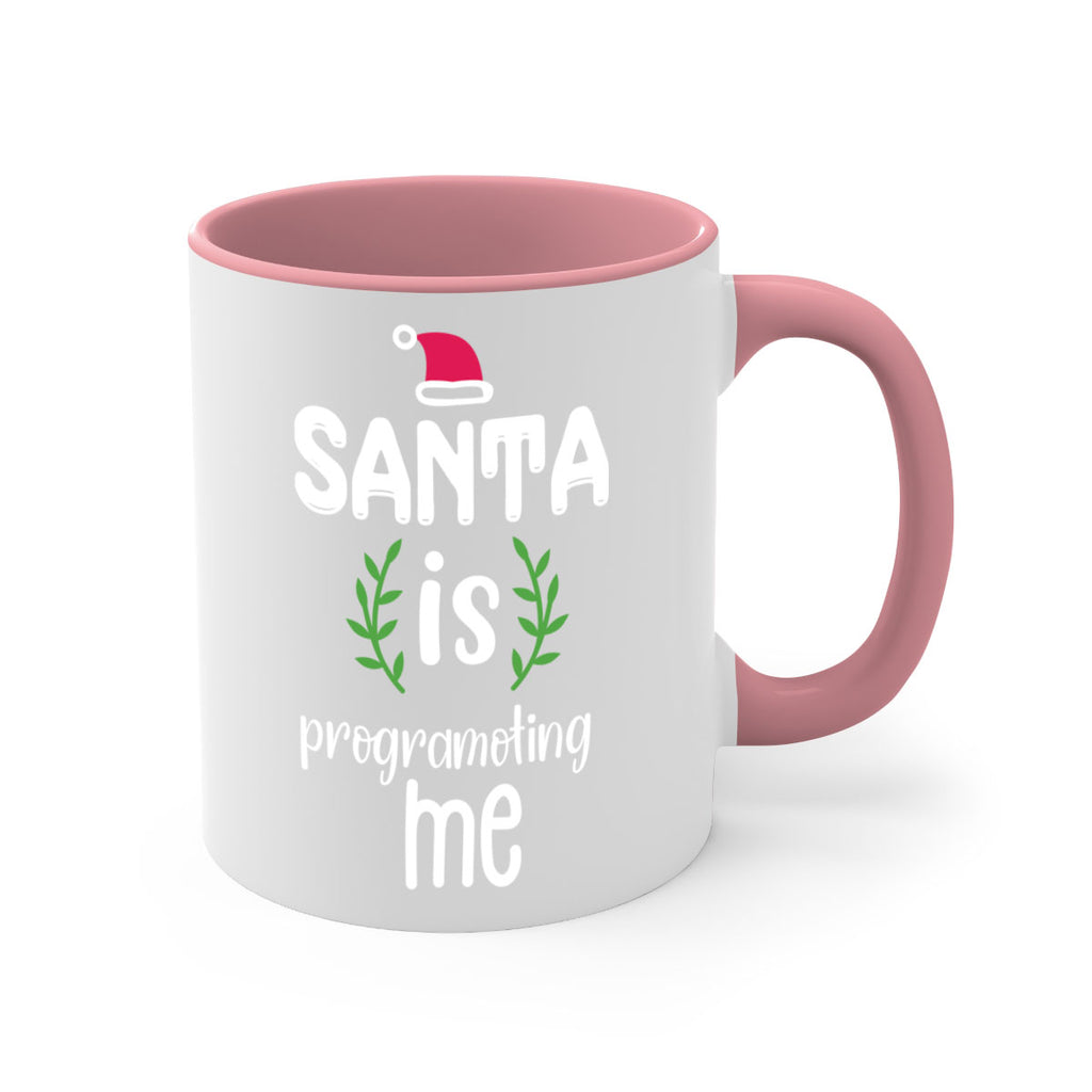 santa is programoting me style 606#- christmas-Mug / Coffee Cup