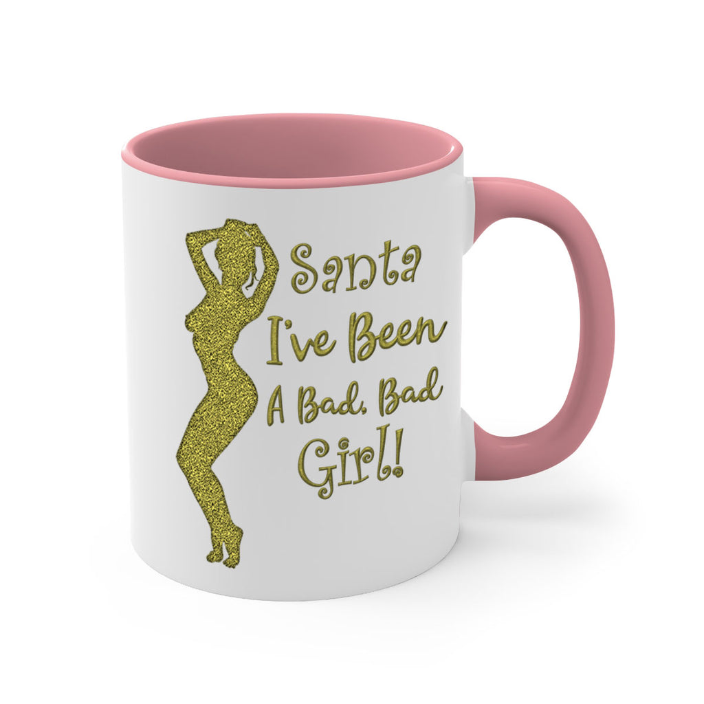 santa ive been a bad girl green 447#- christmas-Mug / Coffee Cup