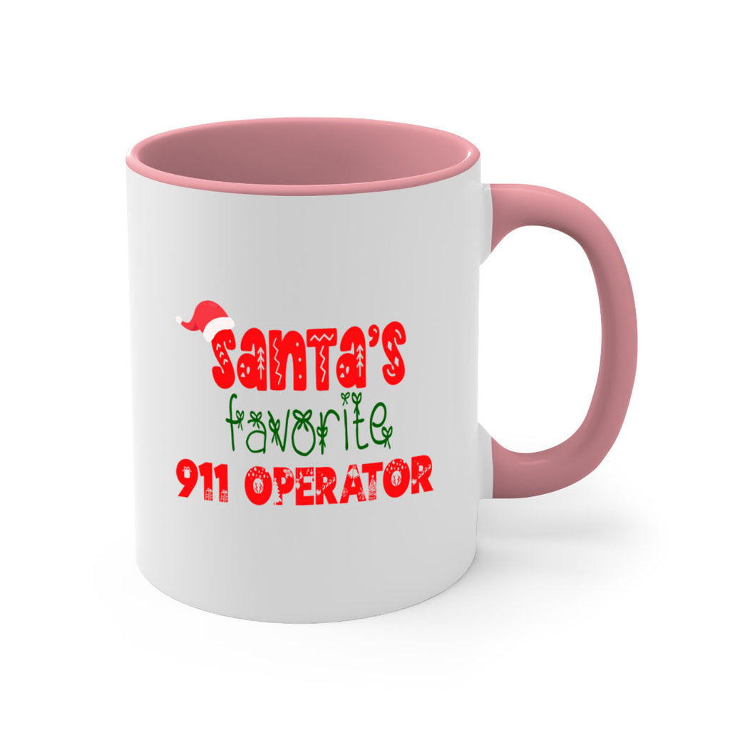 santas favorite 911 operator style 615#- christmas-Mug / Coffee Cup