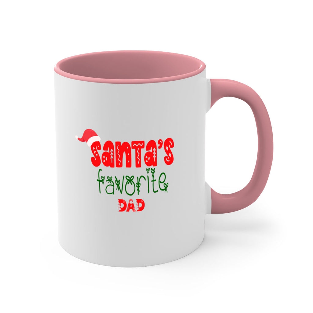 santas favorite dad style 763#- christmas-Mug / Coffee Cup