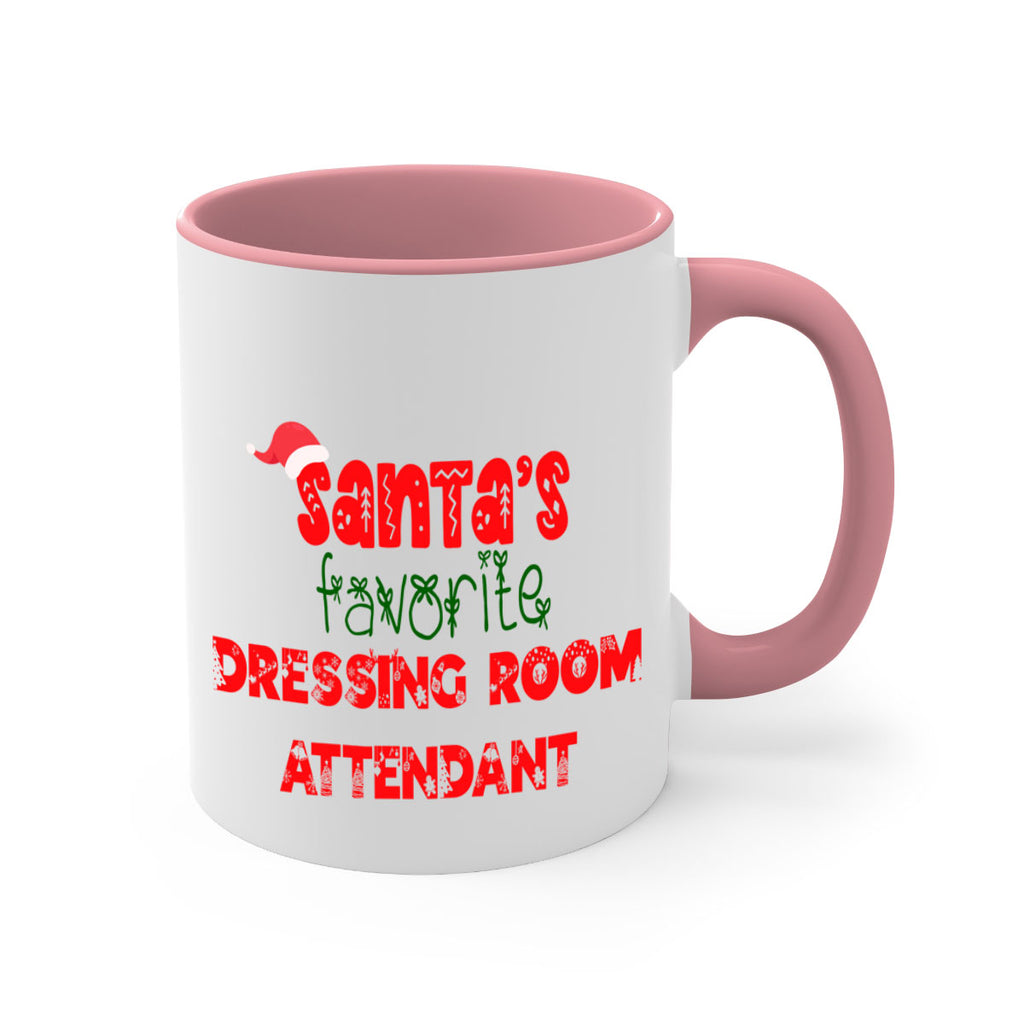 santas favorite dressing room attendant style 789#- christmas-Mug / Coffee Cup