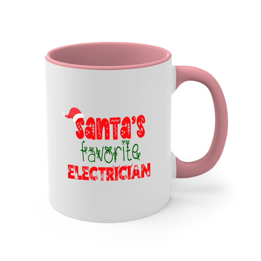 santas favorite electrician style 799#- christmas-Mug / Coffee Cup