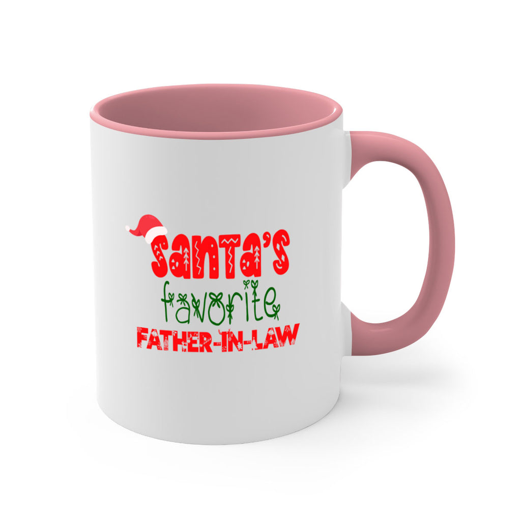 santas favorite father-in-law style 814#- christmas-Mug / Coffee Cup