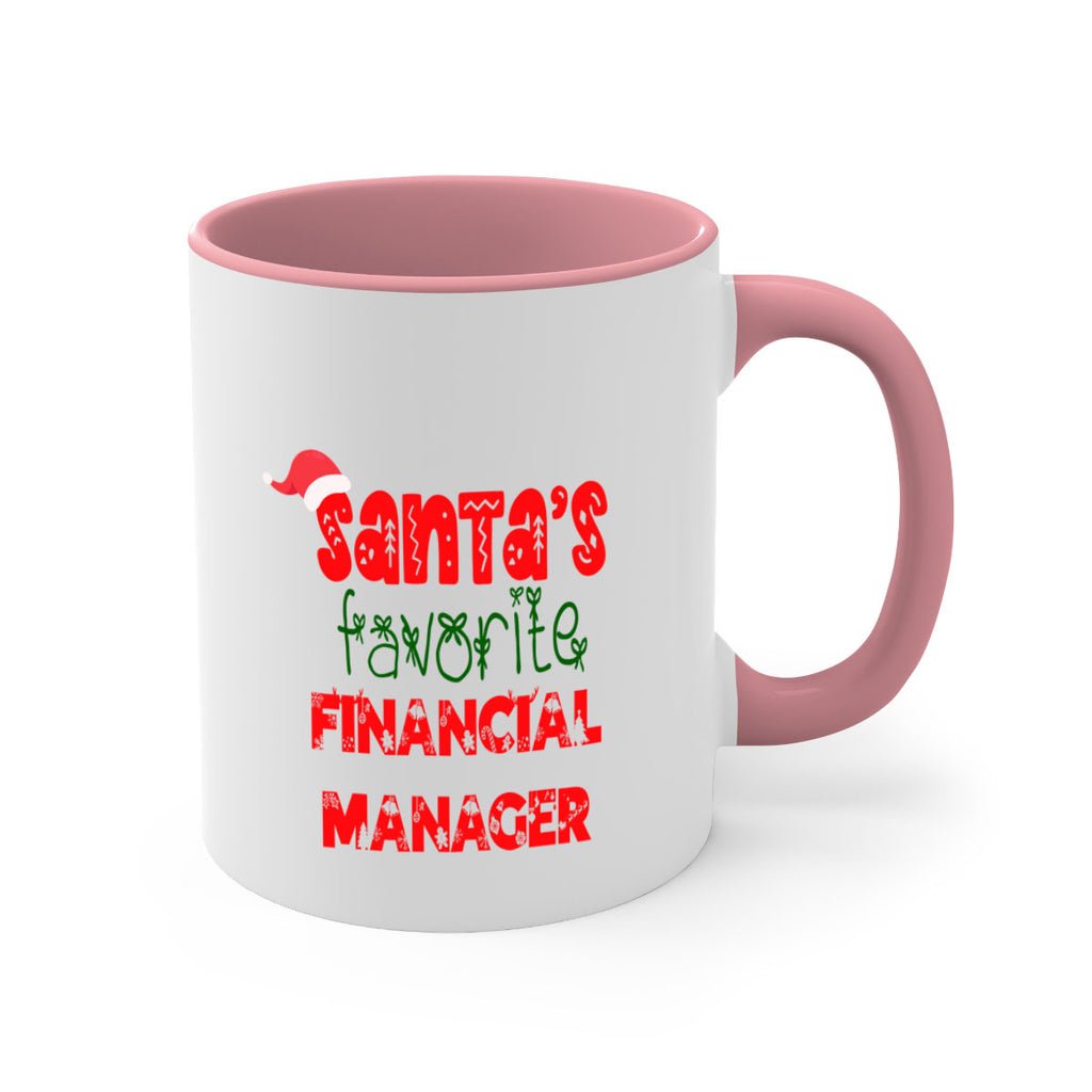 santas favorite financial manager style 819#- christmas-Mug / Coffee Cup