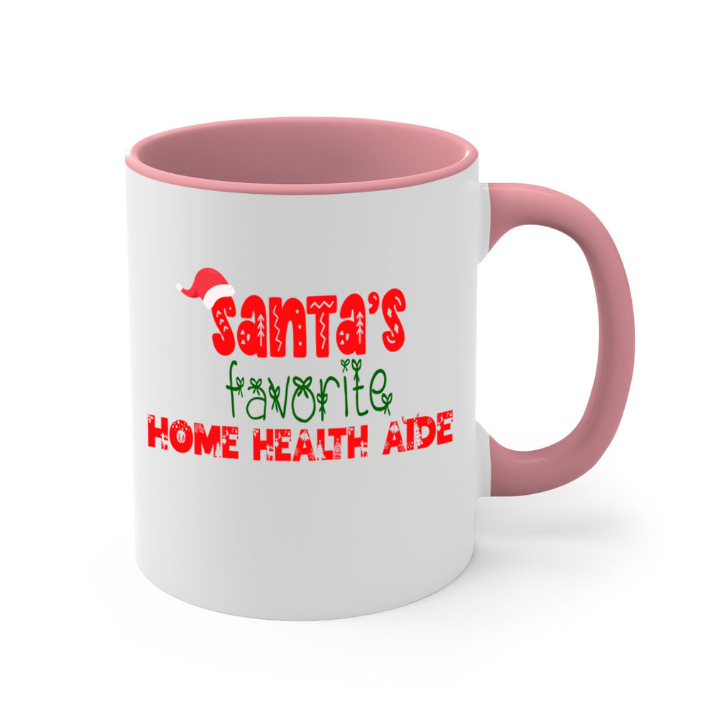 santas favorite home health aide style 872#- christmas-Mug / Coffee Cup