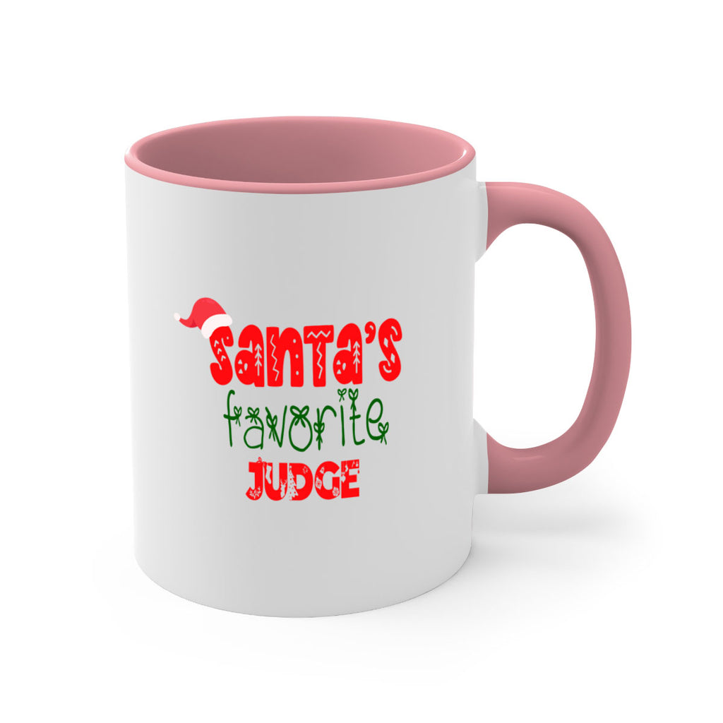 santas favorite judge style 903#- christmas-Mug / Coffee Cup