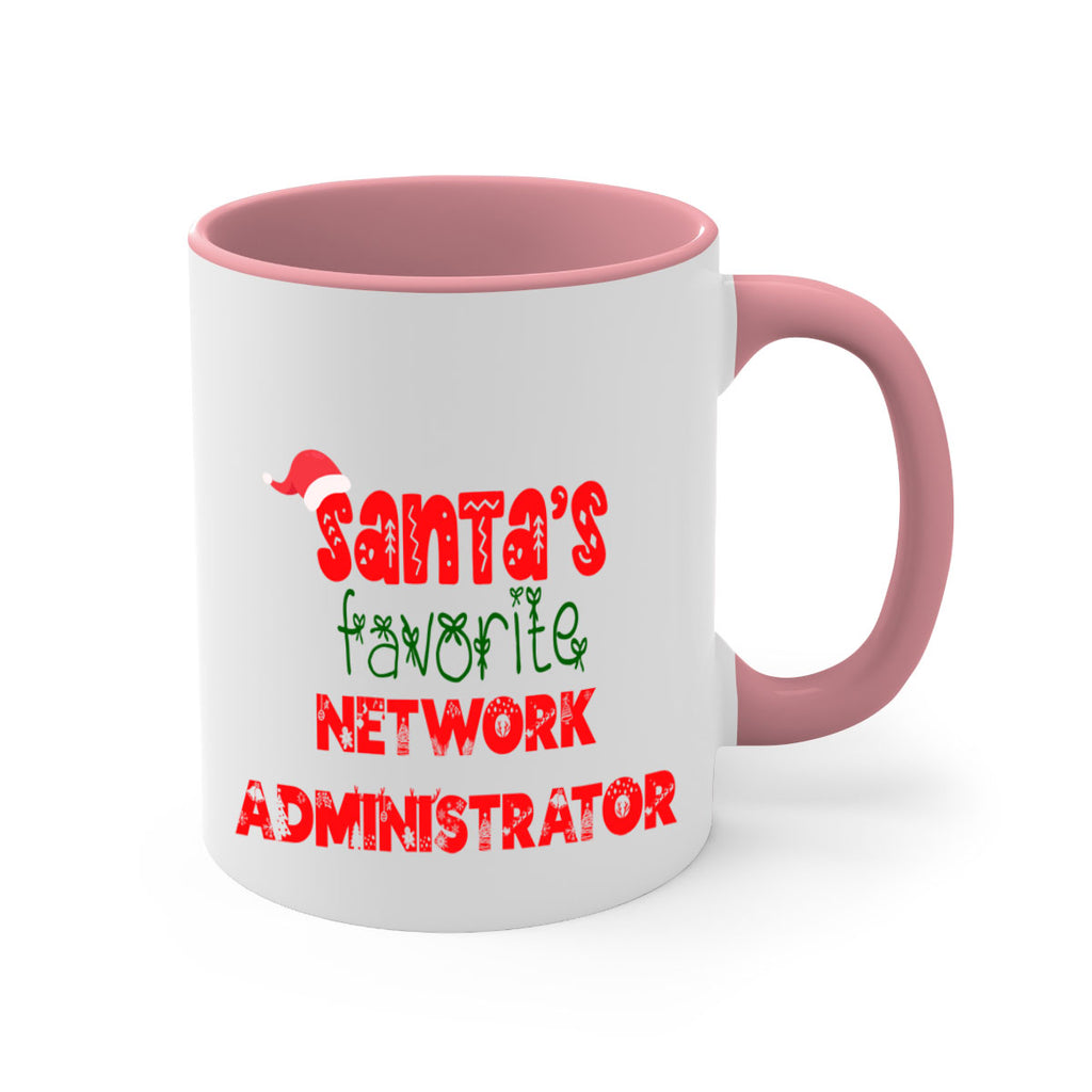 santas favorite network administrator style 973#- christmas-Mug / Coffee Cup