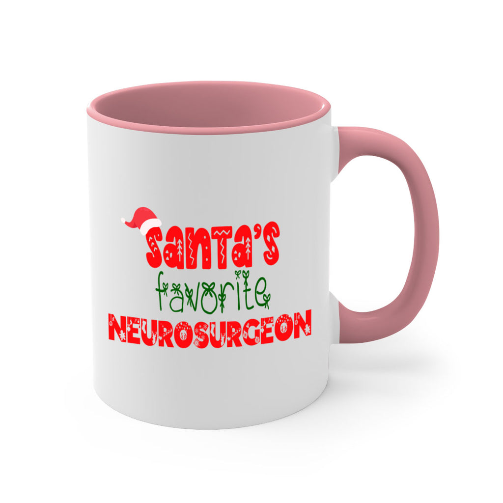 santas favorite neurosurgeon style 974#- christmas-Mug / Coffee Cup