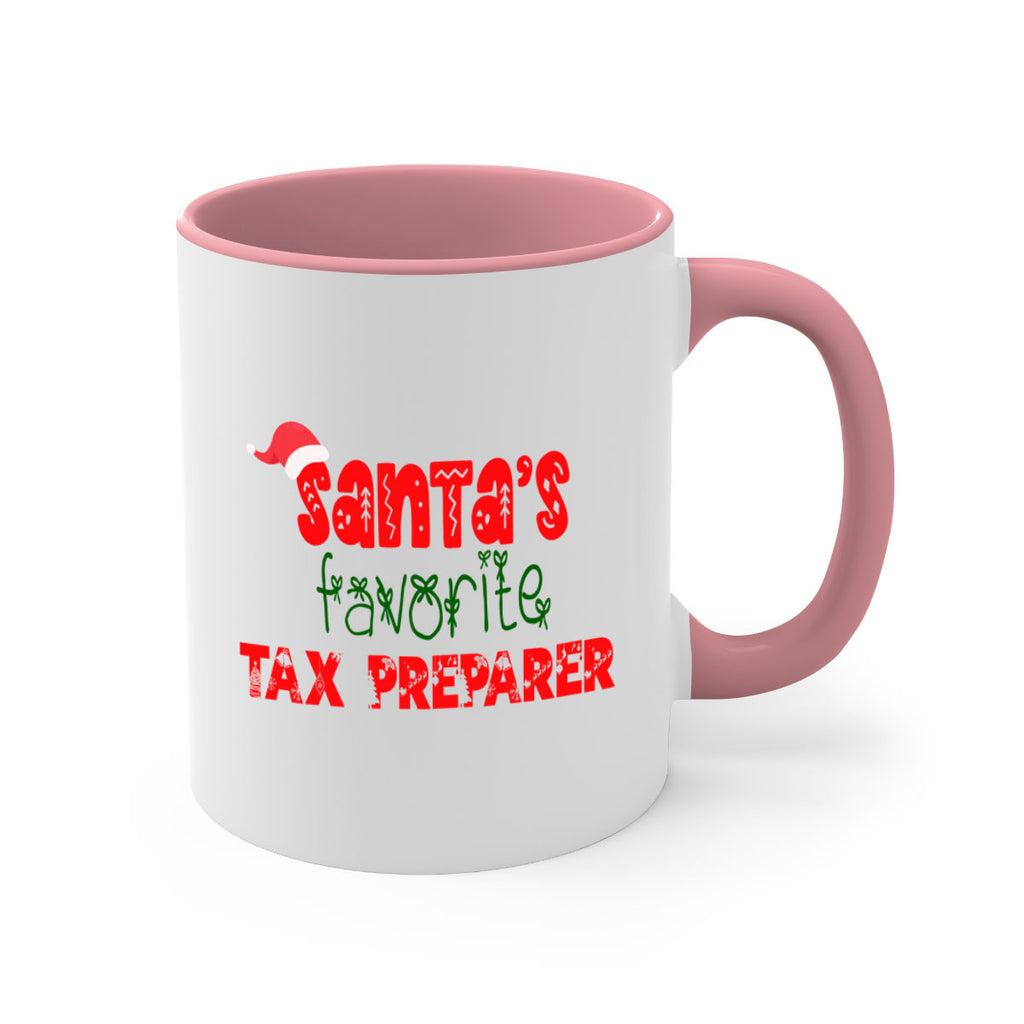 santas favorite tax preparer style 1114#- christmas-Mug / Coffee Cup
