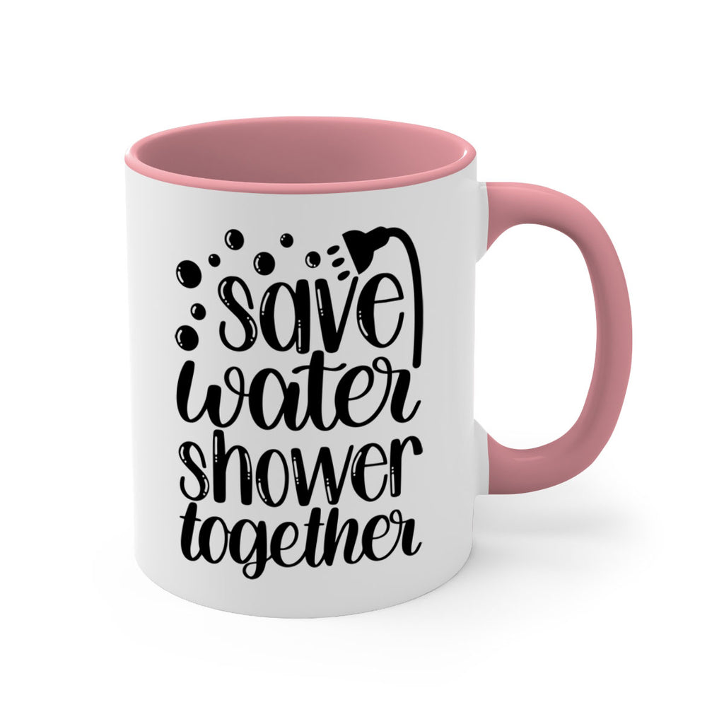 save water shower together 18#- bathroom-Mug / Coffee Cup