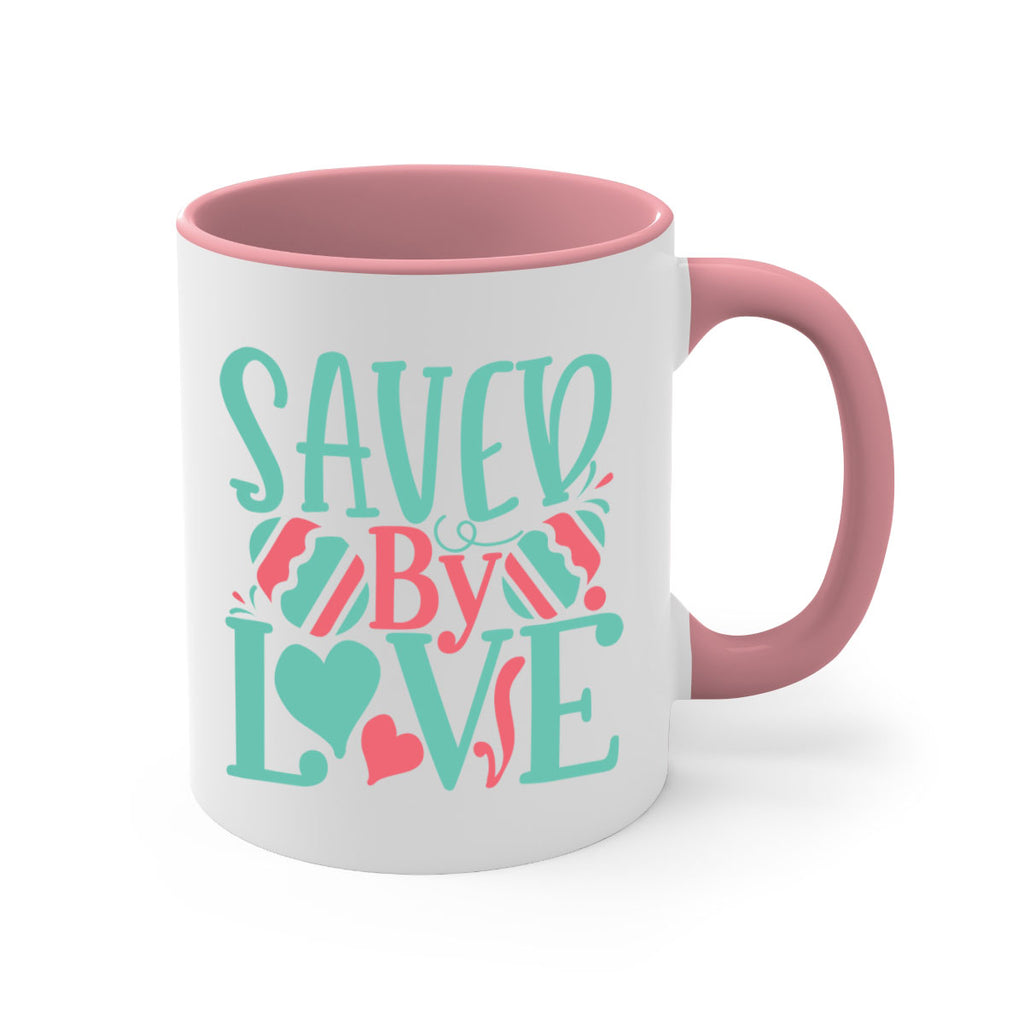 saved by love 106#- easter-Mug / Coffee Cup