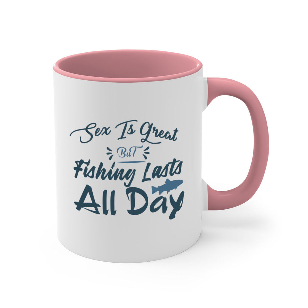 sex is great but 40#- fishing-Mug / Coffee Cup