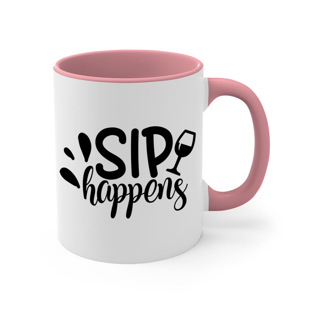 sip happens 162#- wine-Mug / Coffee Cup