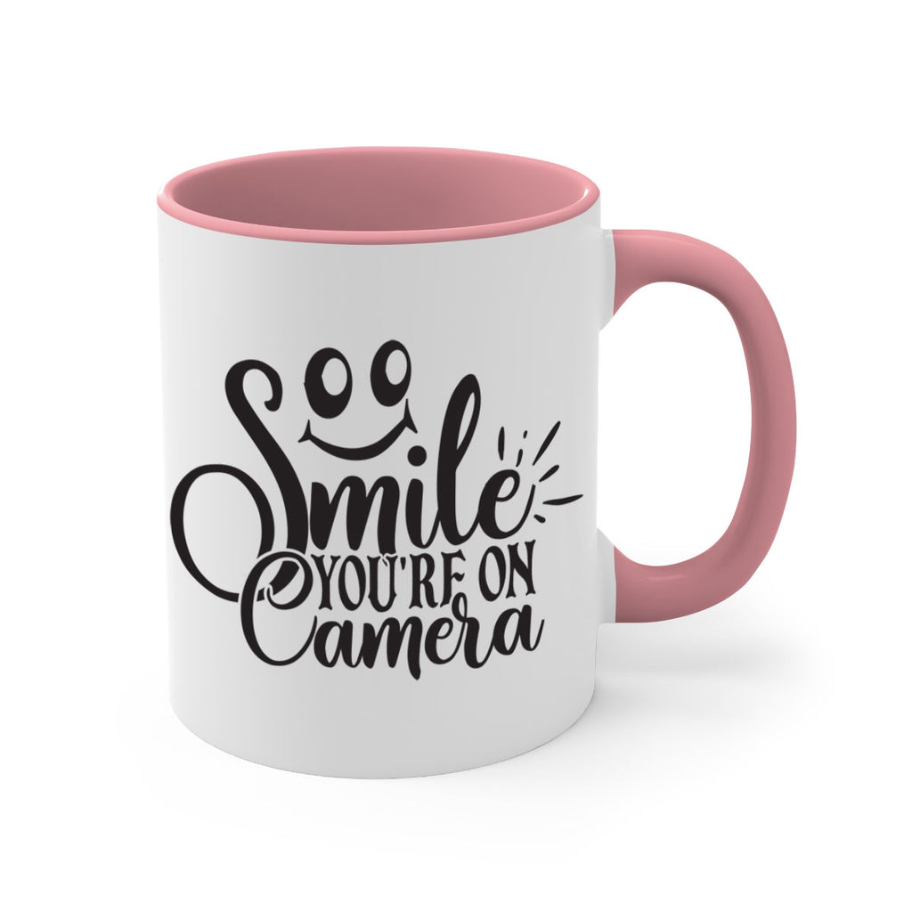 smile youre on camera 53#- home-Mug / Coffee Cup