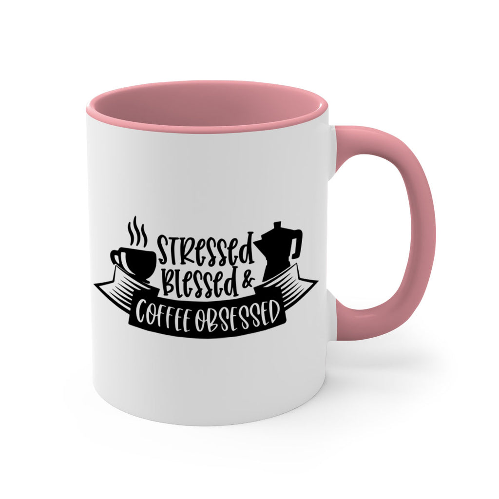 stressed blessed coffee obsessed 27#- coffee-Mug / Coffee Cup