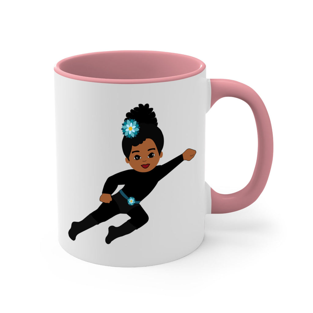 super kids girl 10#- Black women - Girls-Mug / Coffee Cup