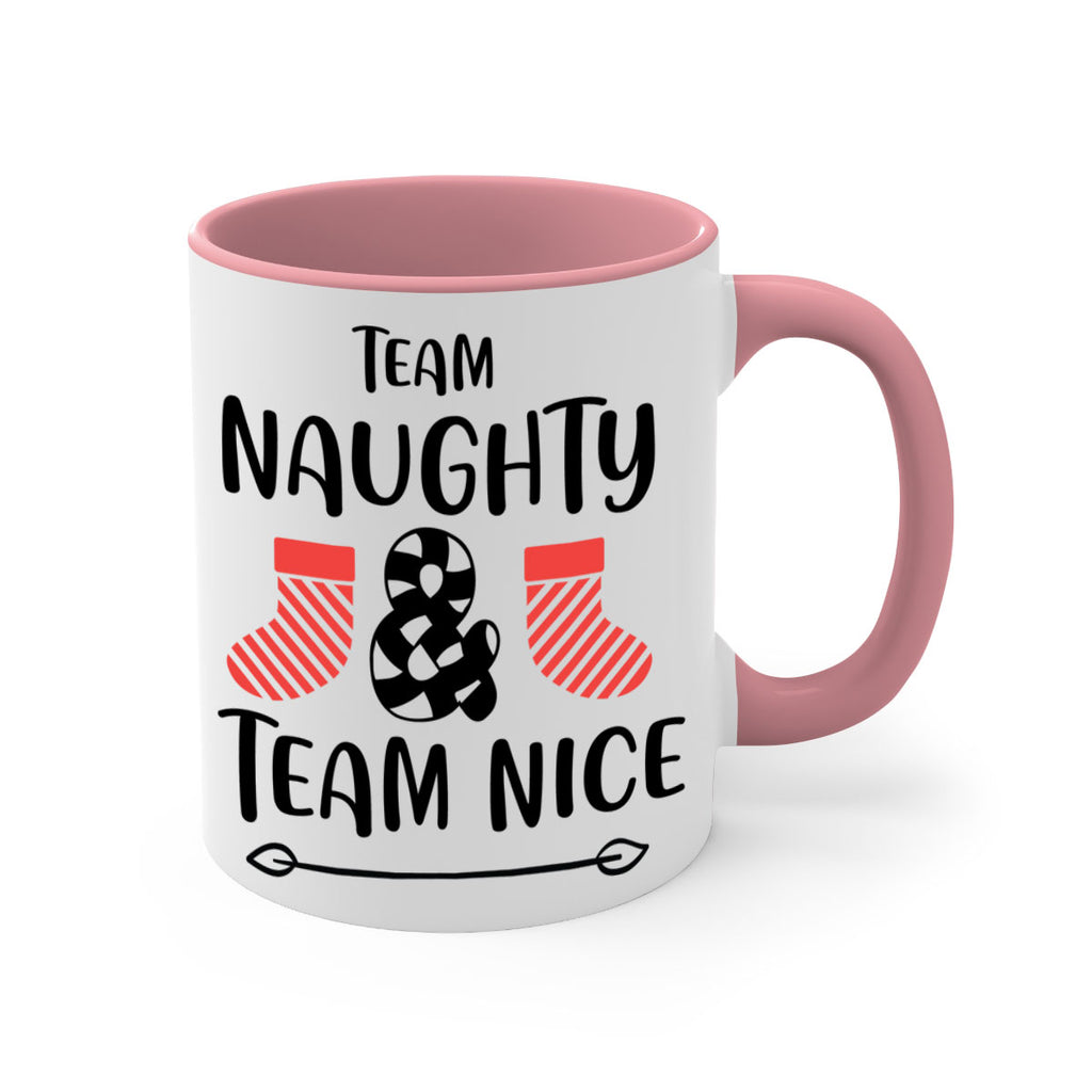 team naughty & team nice style 1188#- christmas-Mug / Coffee Cup
