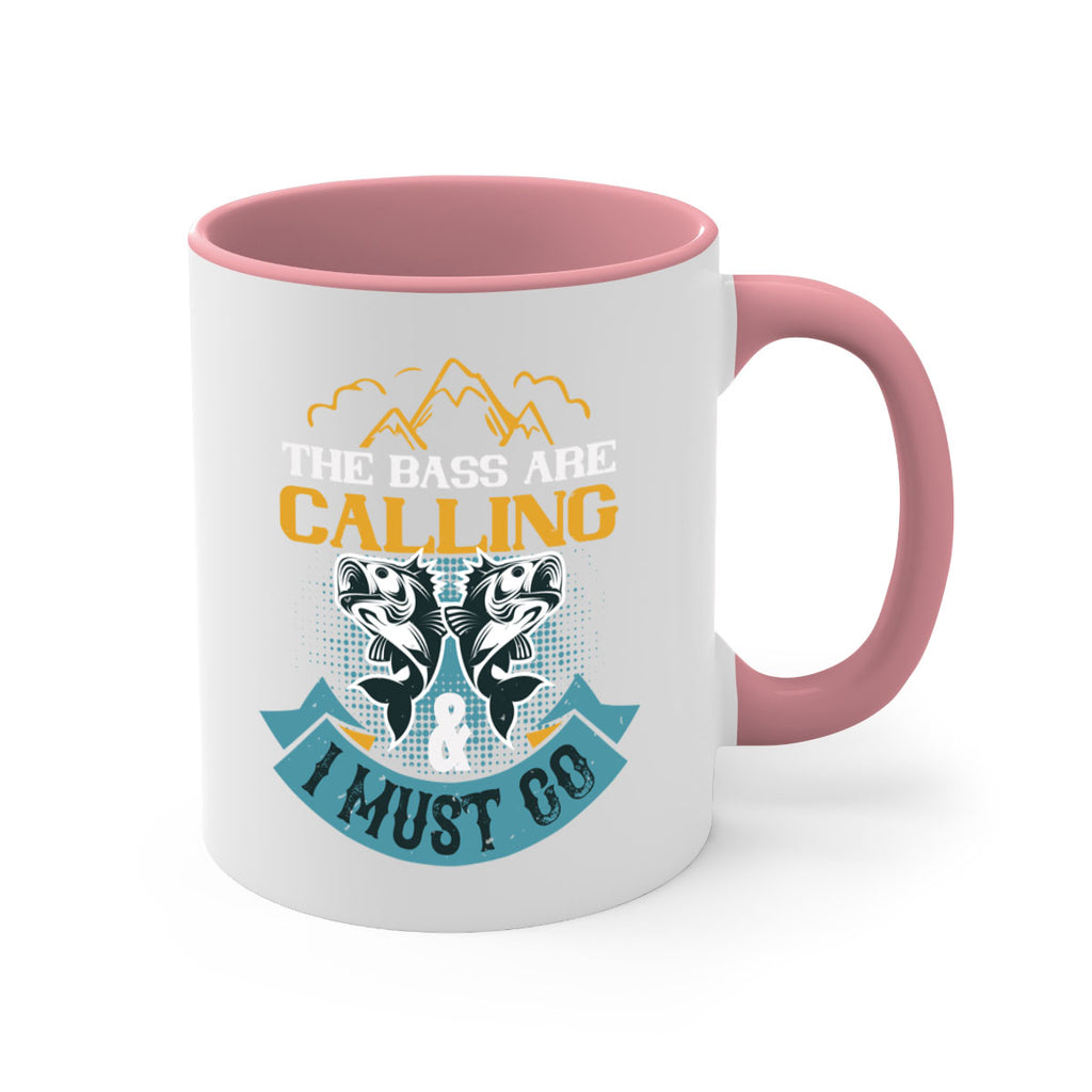 the bass are calling 30#- fishing-Mug / Coffee Cup
