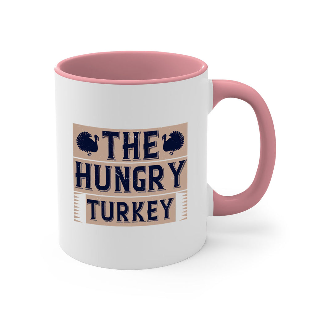 the hungry turkey 3#- thanksgiving-Mug / Coffee Cup