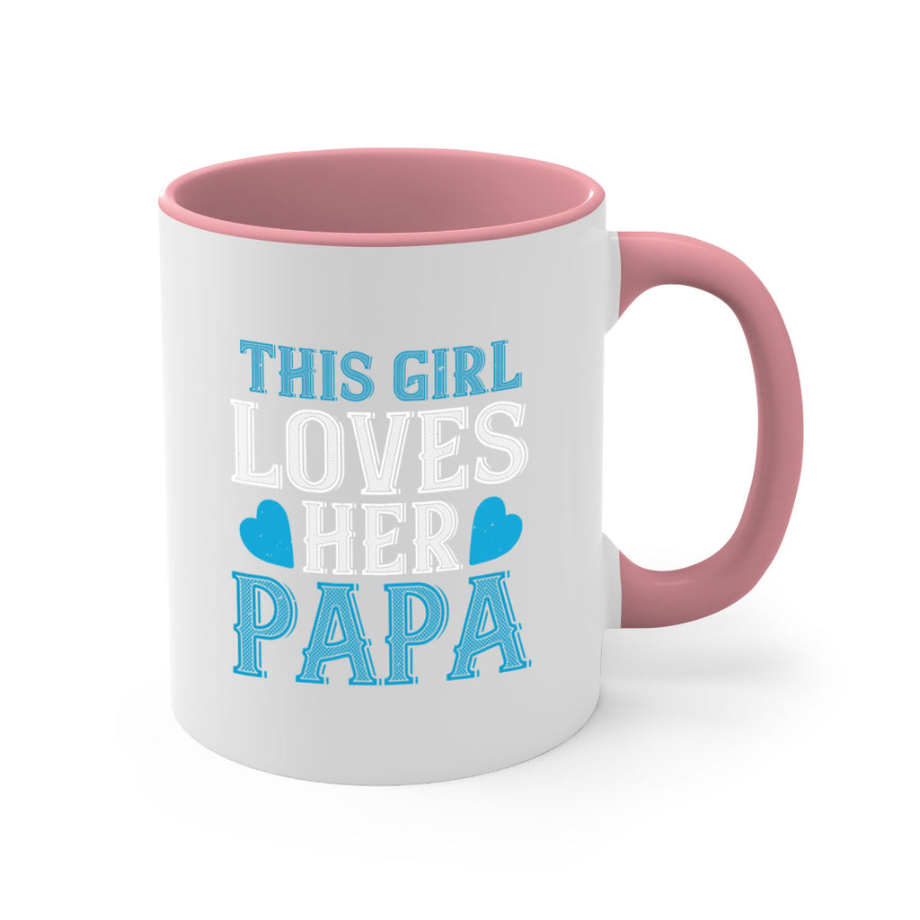 this girl loves her papa 3#- grandpa-Mug / Coffee Cup