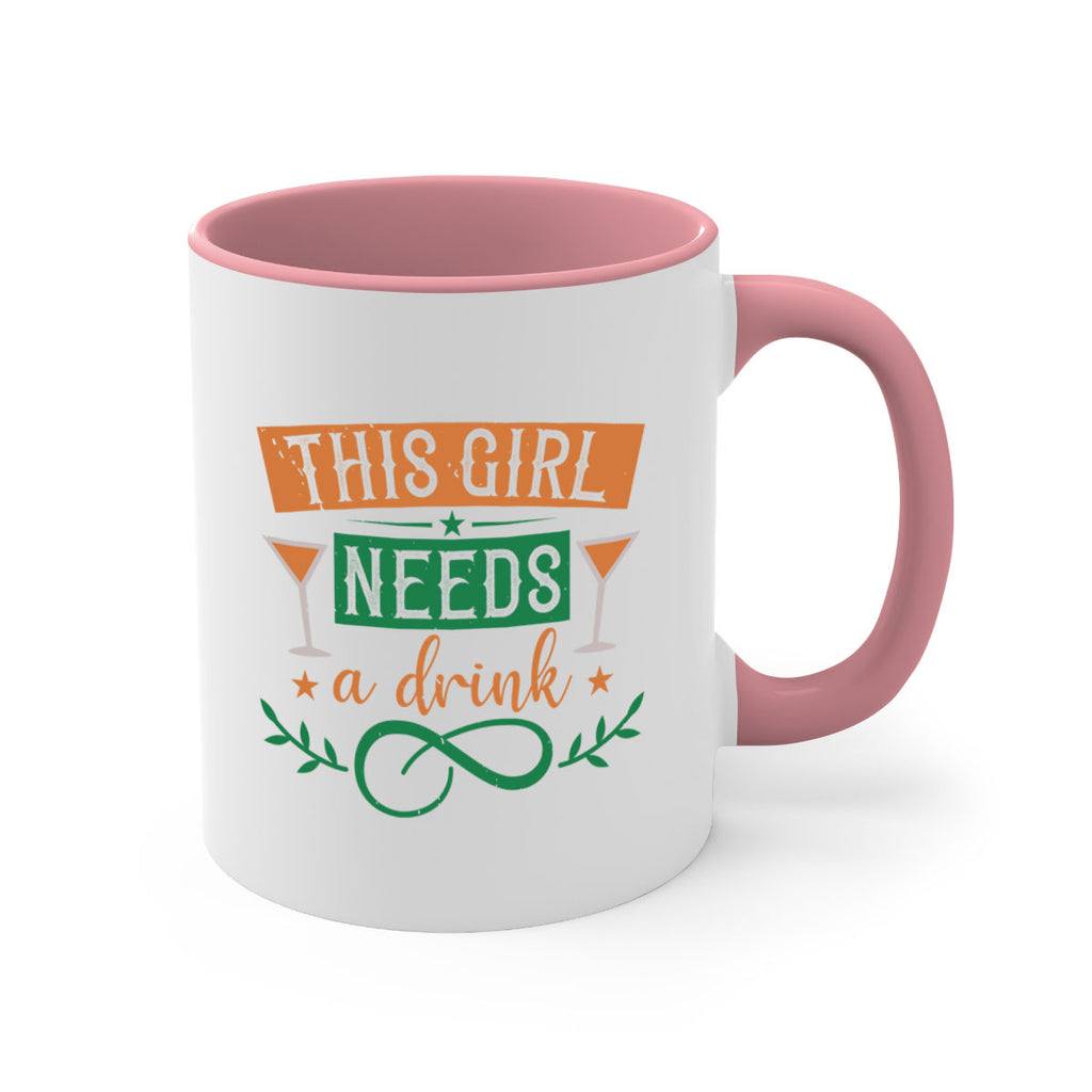 this girl needs a drink 36#- mardi gras-Mug / Coffee Cup