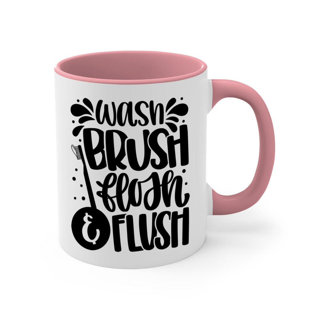 wash brush flosh flush 9#- bathroom-Mug / Coffee Cup