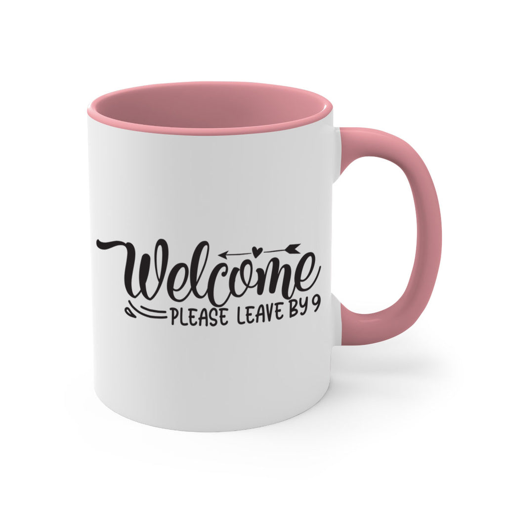 welcome please leave by 48#- home-Mug / Coffee Cup