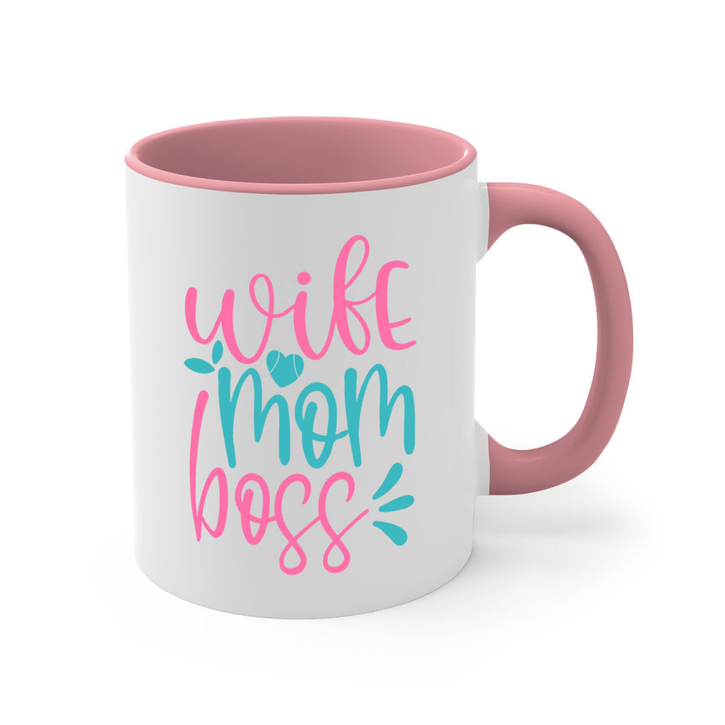 wife mom boss 298#- mom-Mug / Coffee Cup