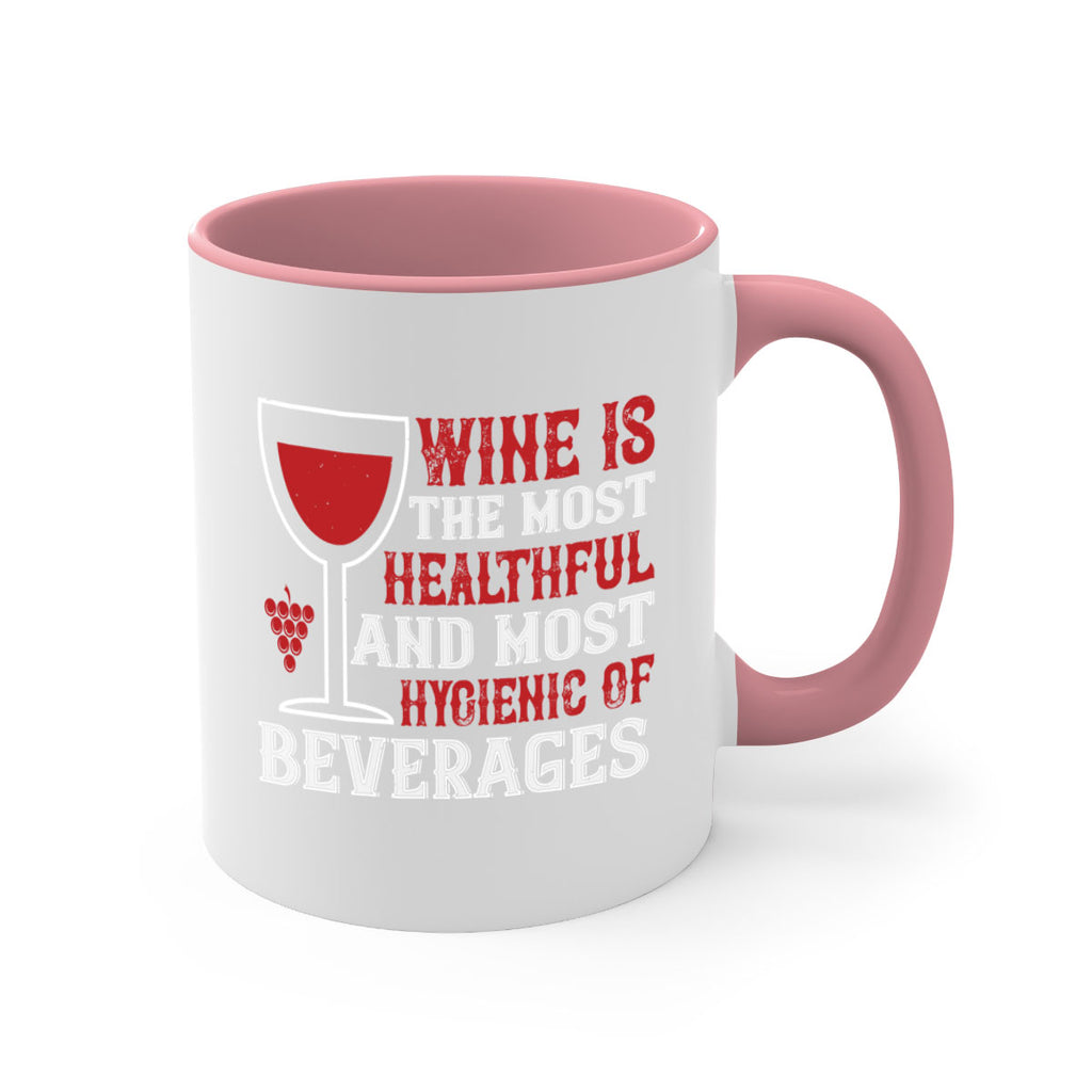 wine is the most healthful and most hygienic of 3#- wine-Mug / Coffee Cup