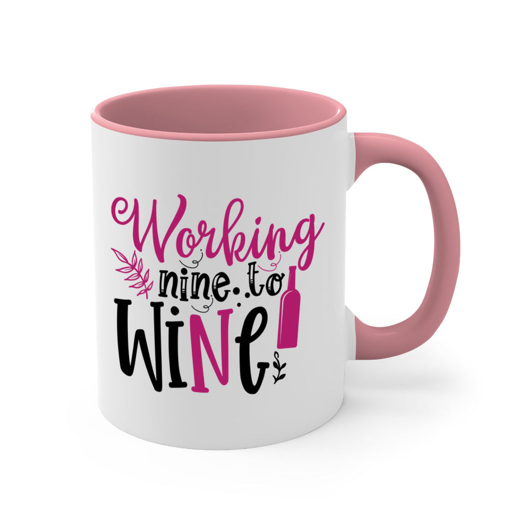 working nine to wine 141#- wine-Mug / Coffee Cup