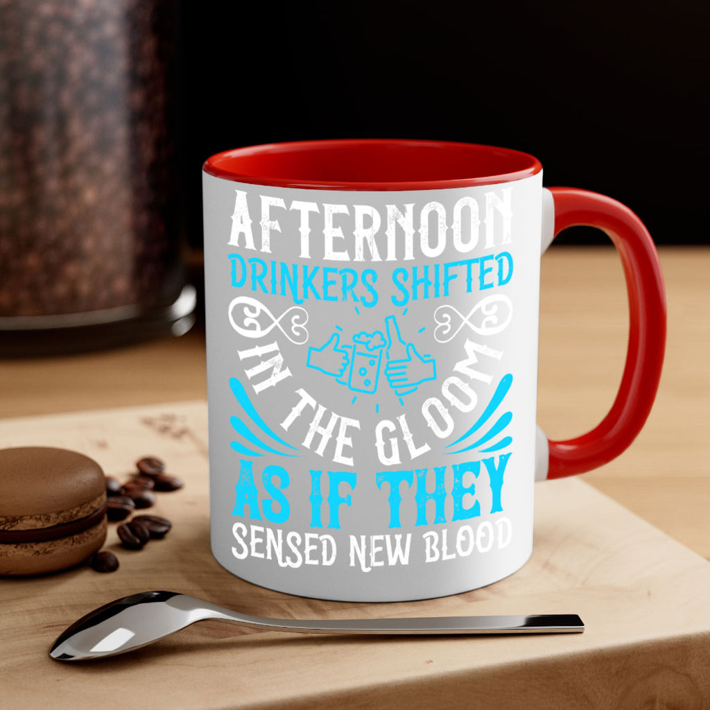 Afternoon drinkers shifted in the gloom as if they sensed new blood Style 28#- Dog-Mug / Coffee Cup
