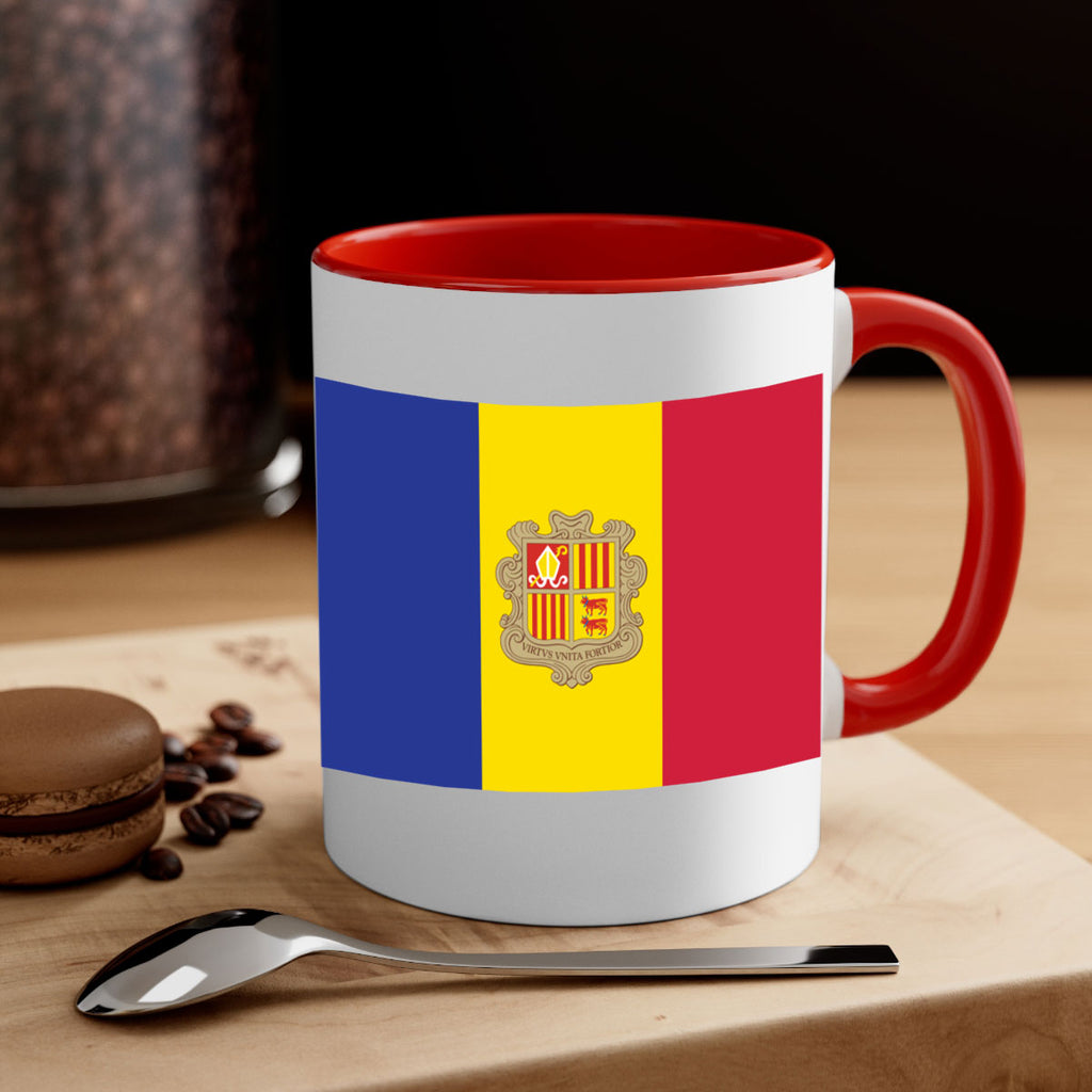 Andorra 194#- world flag-Mug / Coffee Cup